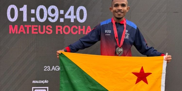 Atleta acreano é campeão da Maratona FILA nos 21km, em São Paulo
