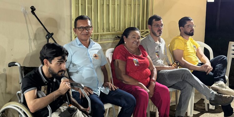 Candidato Tailon Silas inicia campanha em encontro familiar em Cruzeiro