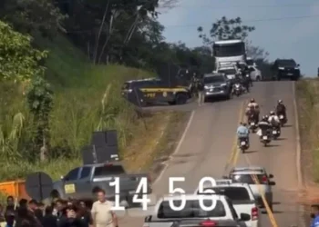 BR-364 é liberada após acordo entre lideranças indígenas, PRF e Energisa