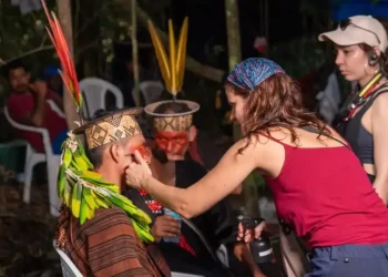Filme acreano ‘A Estirada’ leva gravações para Terra Indígena Ashaninka em Marechal Thaumaturgo